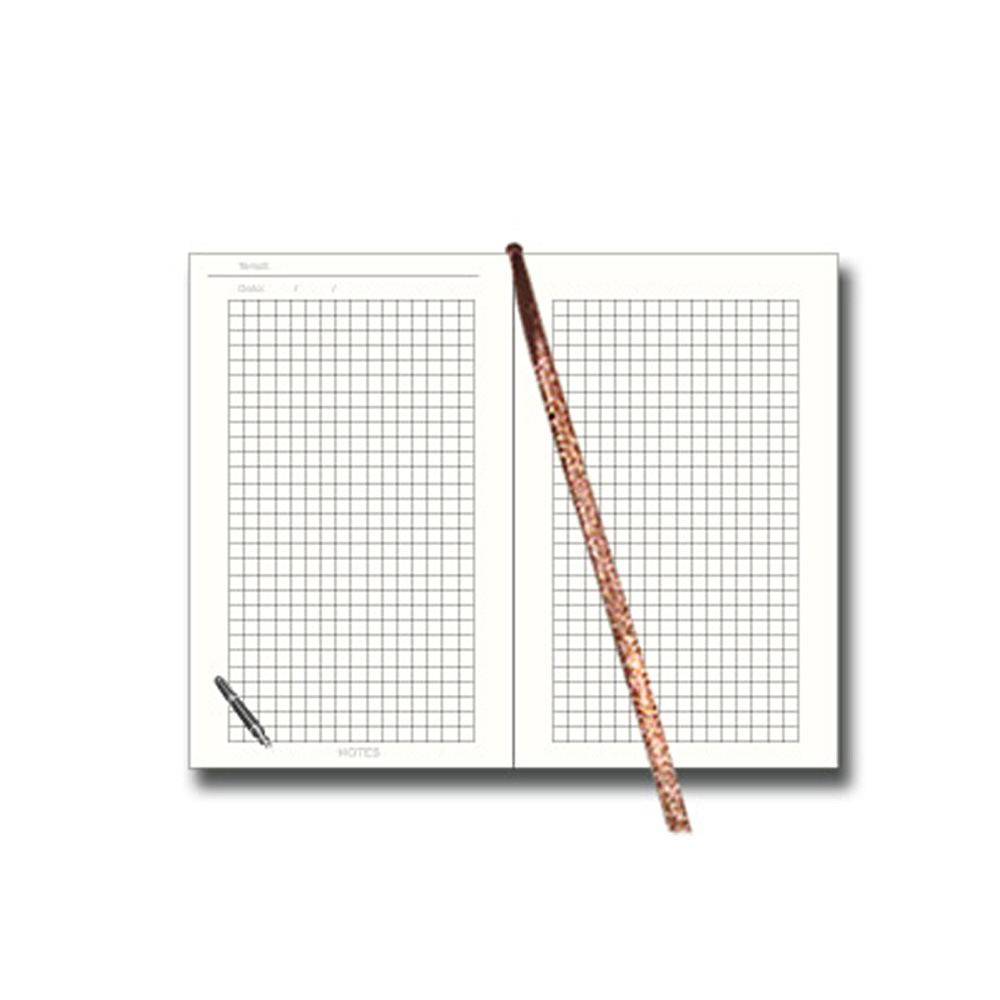 Notes Notatnik Zbliżony A5 wymienny wkład 2026 100 kartek kratka Drops Office - obrazek 2