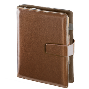 Organizer Cambridge 05 11×14,5 cm ciemny brąz wymienny wkład 2026 Drops Office
